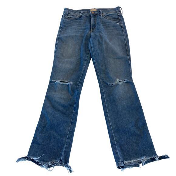 MOTHER Denim The Rascal Ankle Cropped Jean in Wild Size 27 - Picture 3 of 12